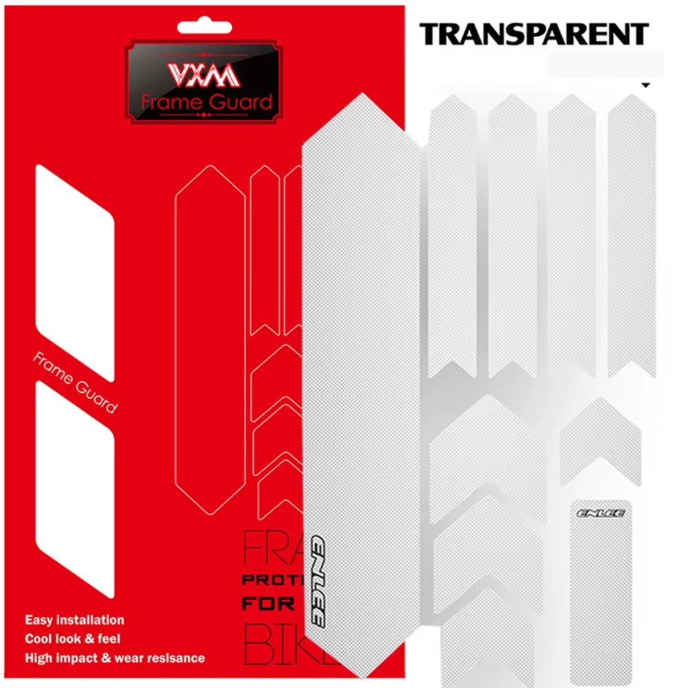 VXM 3D MTB Bike Scratch-Resistant Protect Frame Protector Removeable Sticker Road Bicycle Paster Guard Cover Bicycle Accessories
