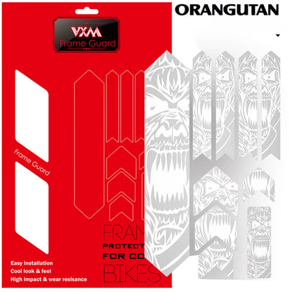 VXM 3D MTB Bike Scratch-Resistant Protect Frame Protector Removeable Sticker Road Bicycle Paster Guard Cover Bicycle Accessories
