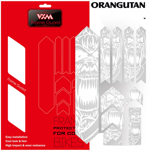 VXM 3D MTB Bike Scratch-Resistant Protect Frame Protector Removeable Sticker Road Bicycle Paster Guard Cover Bicycle Accessories