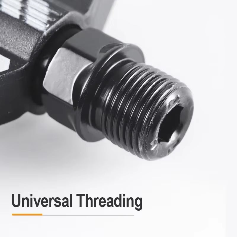 BOLANY Nylon Bicycle Pedal Anti-Slip Mountain Bike Pedals Dustprood Waterproof Seal Double Bearing Pedal MTB Bike Accessories