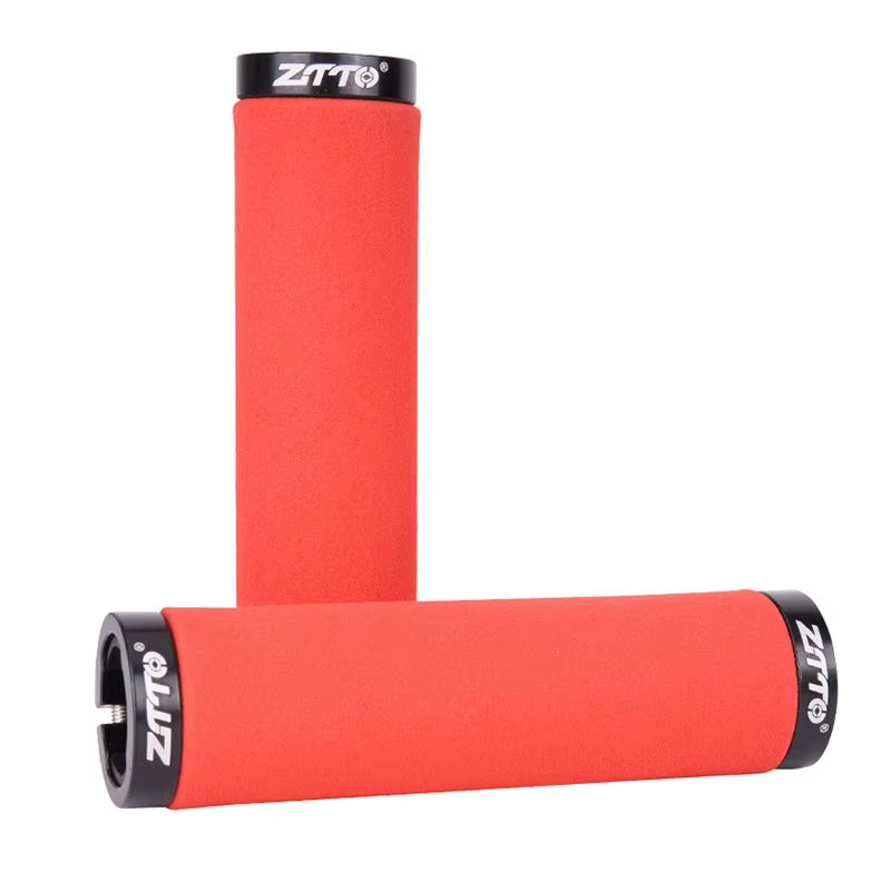 Official Authentic Non-Slip Bicycle Grip High Density Sponge Comfortable Bicycle Handlebar Cover Aluminum Alloy MTB Accessories