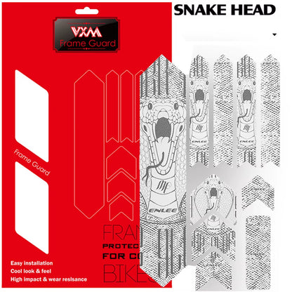 VXM 3D MTB Bike Scratch-Resistant Protect Frame Protector Removeable Sticker Road Bicycle Paster Guard Cover Bicycle Accessories