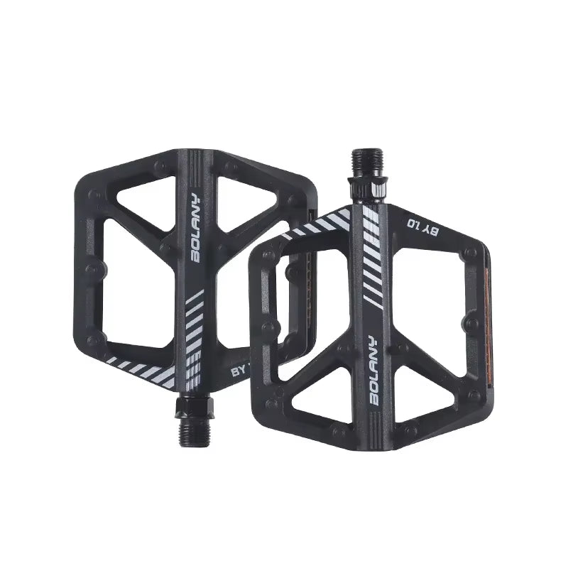 BOLANY Nylon Bicycle Pedal Anti-Slip Mountain Bike Pedals Dustprood Waterproof Seal Double Bearing Pedal MTB Bike Accessories
