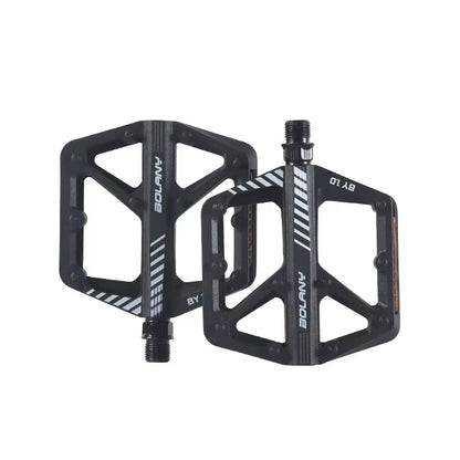 BOLANY Nylon Bicycle Pedal Anti-Slip Mountain Bike Pedals Dustprood Waterproof Seal Double Bearing Pedal MTB Bike Accessories